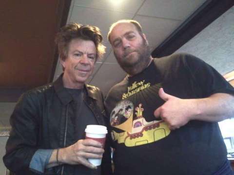 SRV Drummer, Chris Layton and Myself in La.