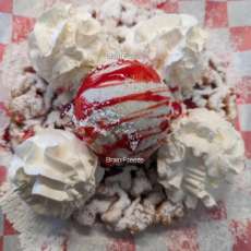 Loaded Strawberry Funnel Cake