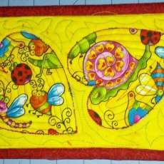 Beautifully Quilted Mug Rugs 6x10