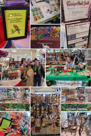 Colorful Exhibitions at World Parrot Expo