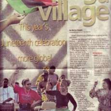 Juneteenth Article Flint Journal