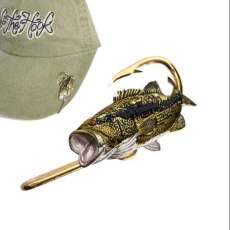 Large Mouth Bass Hookit Hat Hook