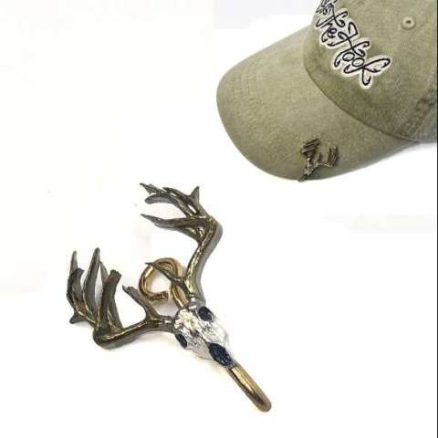 Deer Antler Hookit Hat Hook