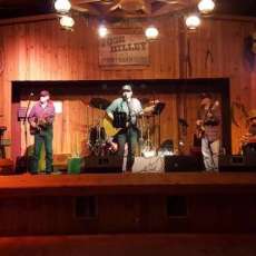 On Stage at the Skyline Club in Columbia, SC