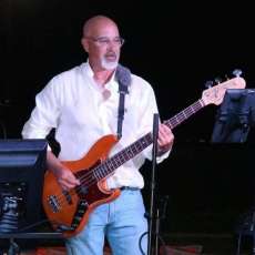 David and His Bass Guitar