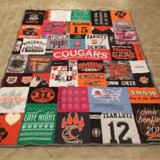 Cougars Custom Quilt