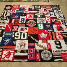 Hockey Quilt Custom