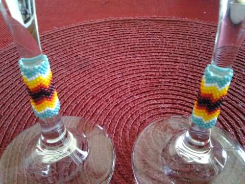 Beaded Stemware