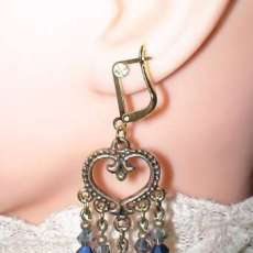 Sapphire Blue Earrings