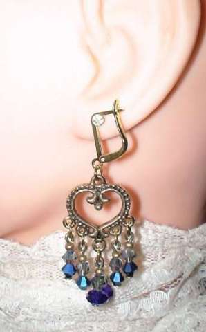 Sapphire Blue Earrings