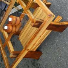 100yrs Coffee Table With Glass Cover.