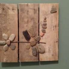 Dragonfly/Flower Rocks