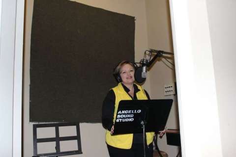 Carol in the Studio