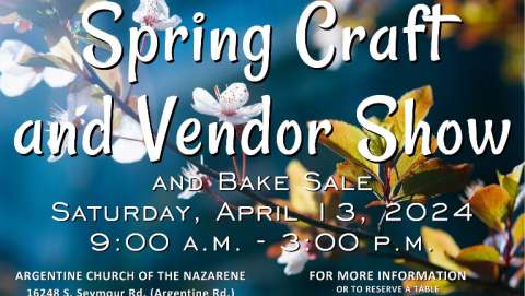 Spring Craft and Vendor Show