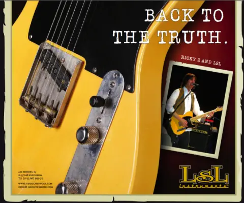 Lsl Guitars Advert