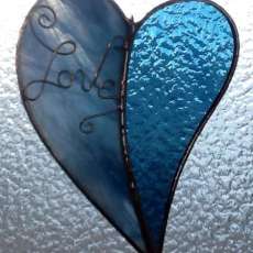 Stained Glass Heart