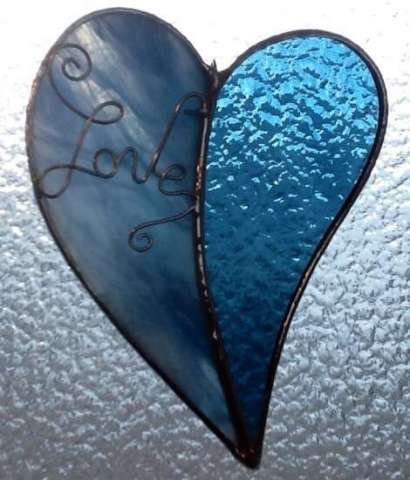 Stained Glass Heart