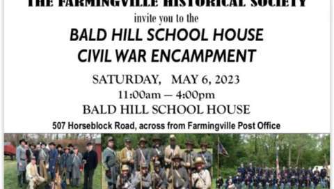 Bald Hill School Civil War Encampment