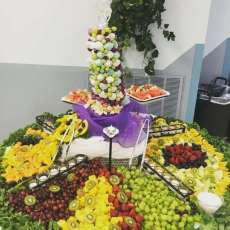Fresh Fruit & Chocolate Covered Strawberry Tree
