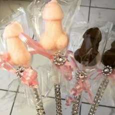 Chocolate Covered Penis Lollipops