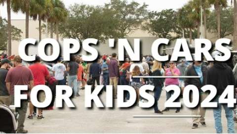 Cops 'N Cars For Kids Car Show