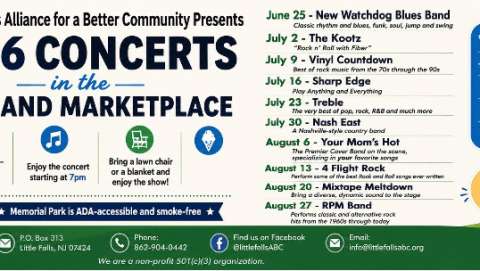Summer Marketplace & Concerts in the Park