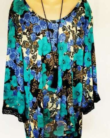 Floral All Over Print Top
