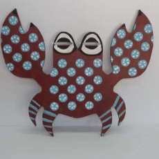 Sideways Crab 22 X 22