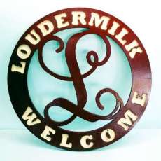 Welcome Sign Door Hanger