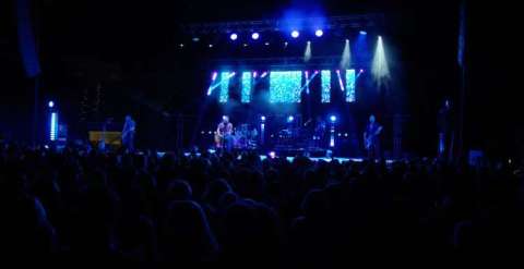 Eli Young Band Photo of Our LED Video Wall