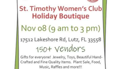 Saint Timothy's Holiday Boutique