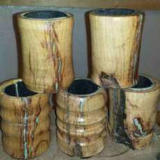 Mesquite and Turqiouse Koozies