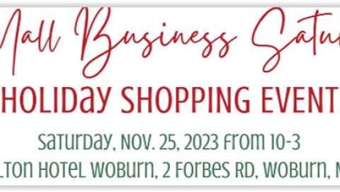 Small Business Saturday Holiday Shopping Event