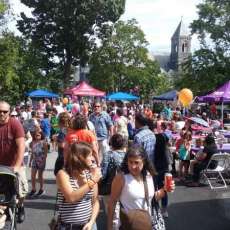 Beer Garden at Lansdowne Arts on the Avenue
