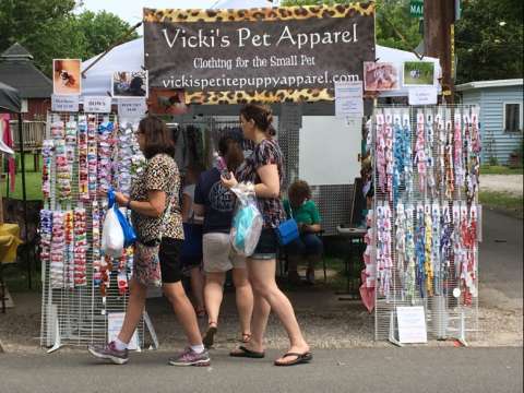 Vicki's Pet Apparel at Craft Fair