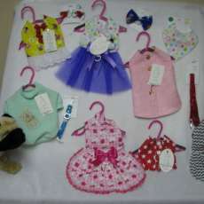 Sampling of Hand Crafted Pet Apparel