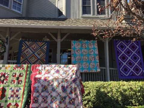 Quilts Along Front Street