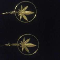 Pot Leaf Earrings