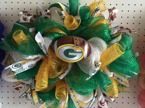 Green Bay Packers Wreath