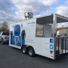 Our Cycladic House Food Trailer