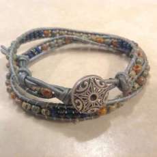 Leather Wrap Bracelet