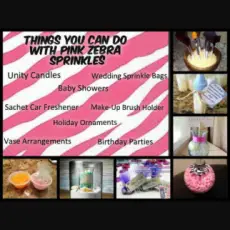 Pink Zebra Sprinkles