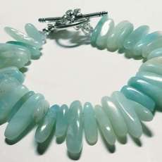 Amazonite Spike Bracelet