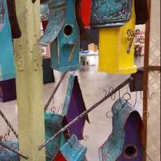Hand Crafted Bird Houses