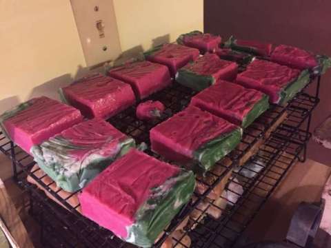 Watermelon Mango Butter Soap