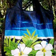 Sunset Hibiscus Tote
