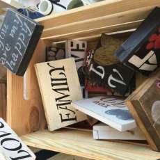 Small Shadow Box Signs