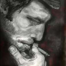 Tom Waits (Pastel)