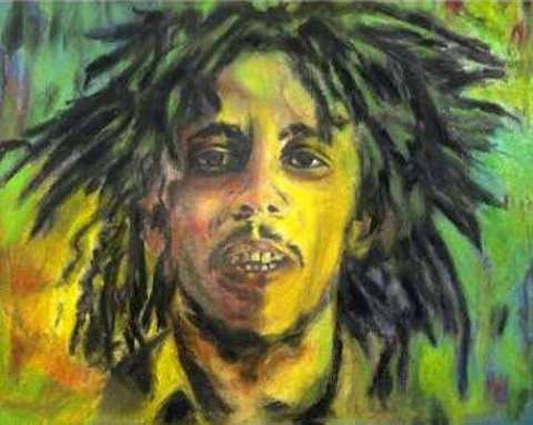 Bob Marley (Pastel)