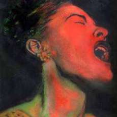 Billie Holiday (Pastel)